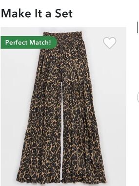 ISO Aerie Party Pant Leopard